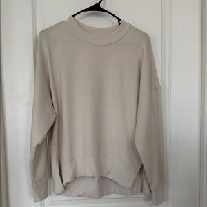 DSG Women's Beige Crew Neck Sweater